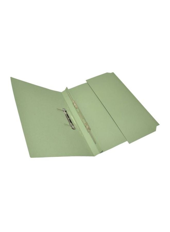 إف اي أس  طقم ملفات لنقل الأوراق مزودة بجيب مكون من 50 قطعة أخضر - Image 2