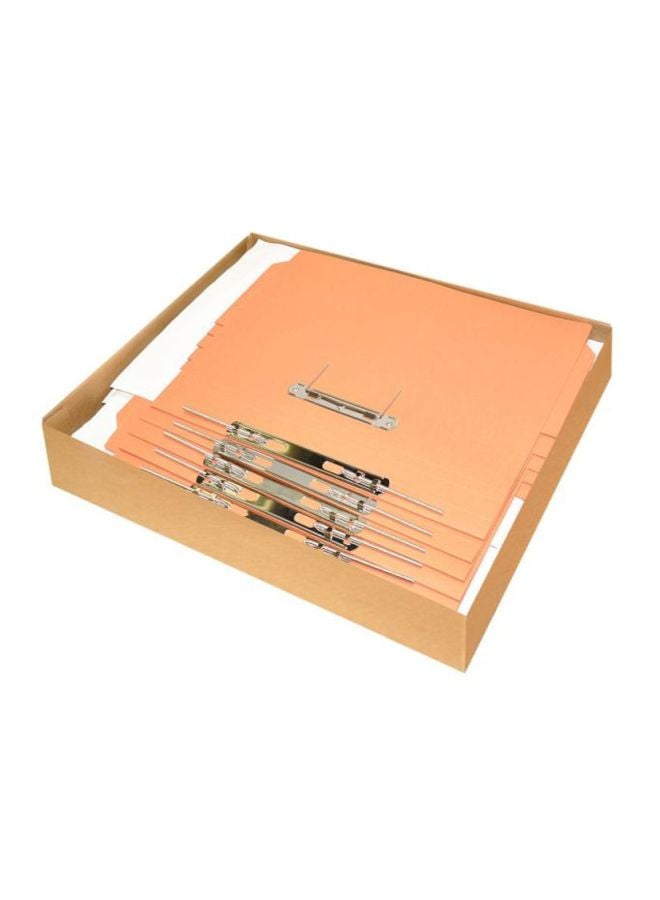 FIS 40-Piece Transfer File With Pocket Set Orange - Image 3