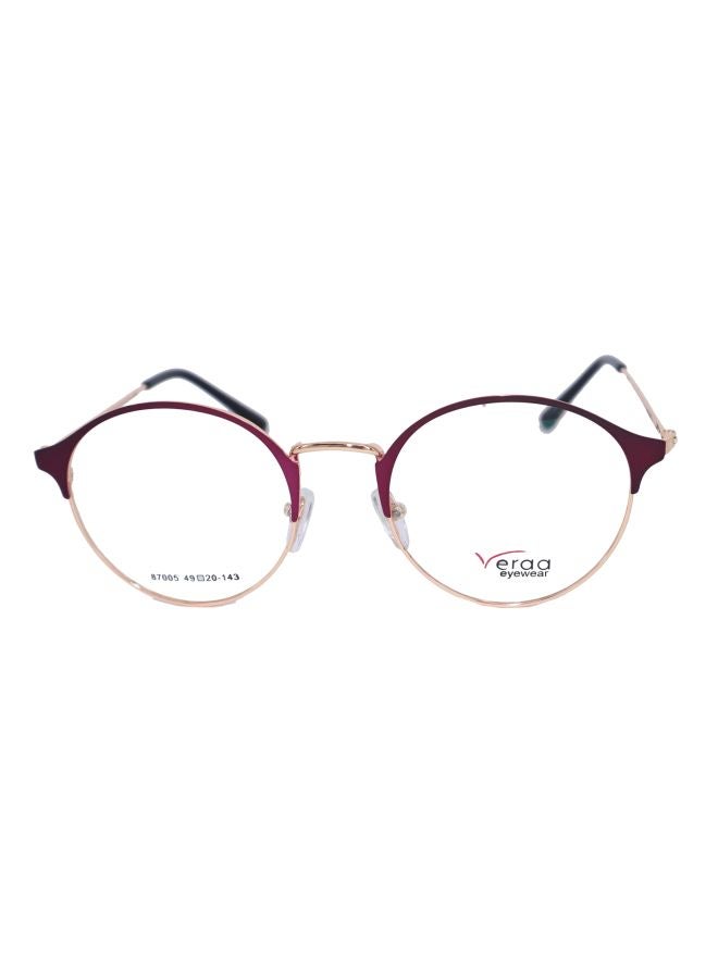 women Round Eyeglasses Frame 87005 - v1592384898/N38605353A_1