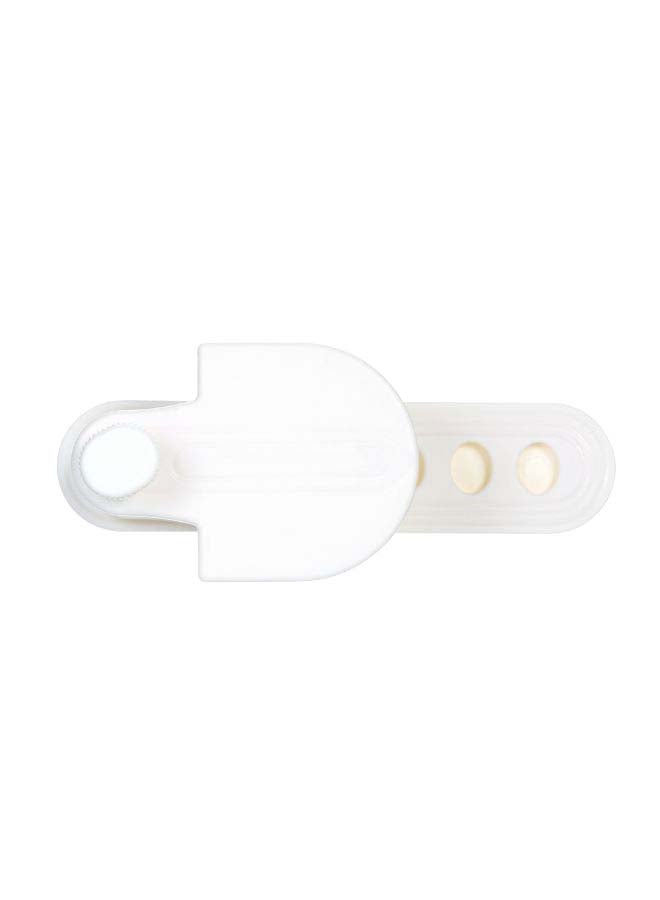 7-Holes Adjustment Push-Pull Lock For Sliding Window White  - Image 2