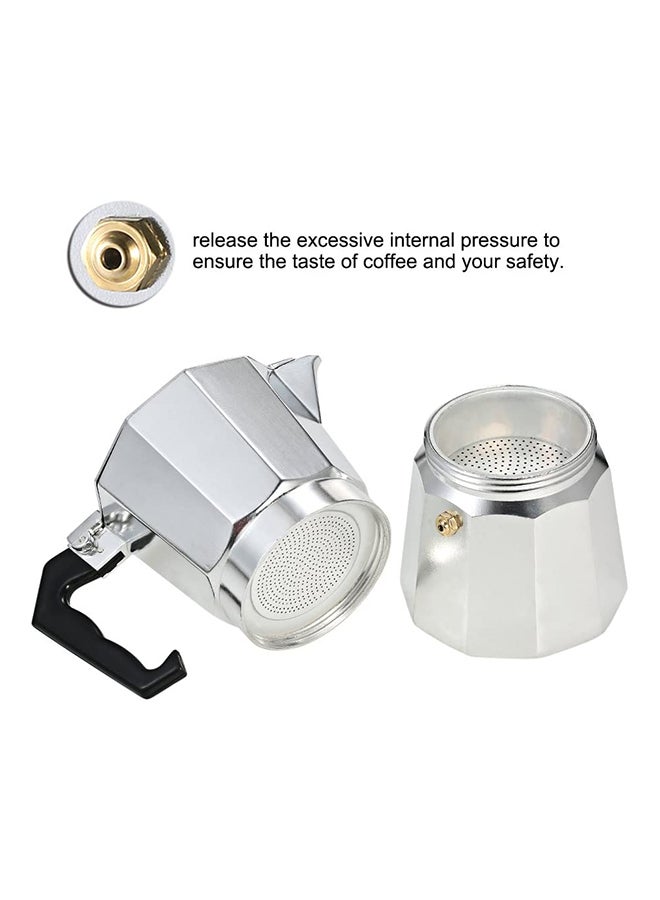 ANSELF Electric Coffee Maker Silver - Image 5