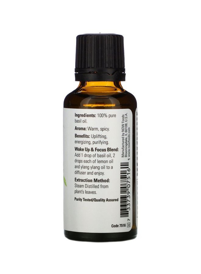 Now Foods Basil Essential Oil  - Image 2
