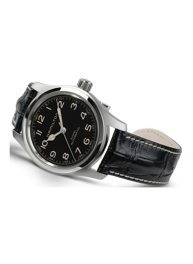 Hamilton - men Khaki Automatic Analog Watch H70605731 - Image 1
