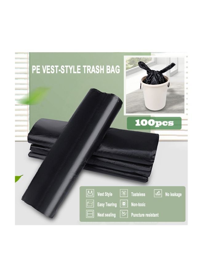 2 Roll Heavy Duty Garbage Bag Set Black 52x32cm - Image 3