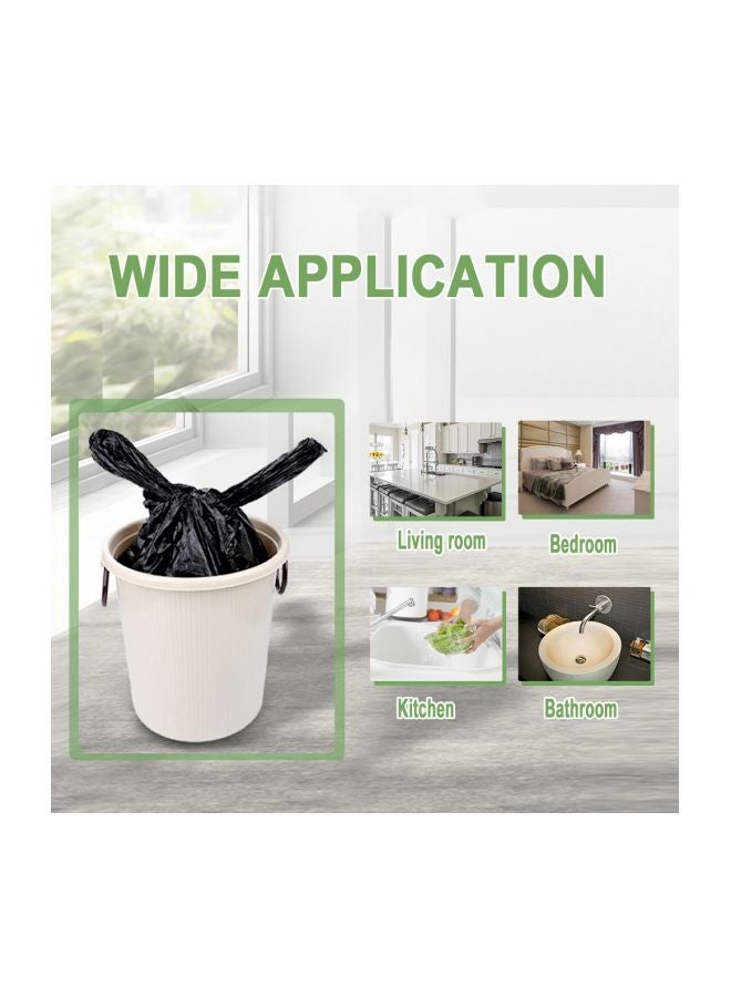 2 Roll Heavy Duty Garbage Bag Set Black 52x32cm - Image 5