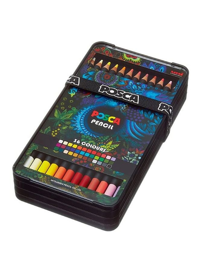 POSCA 36-Piece Uni Pencil Set Multicolour - Image 2