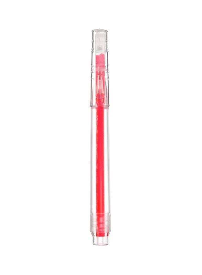Ultra Thick Permanent Marker Red/Clear