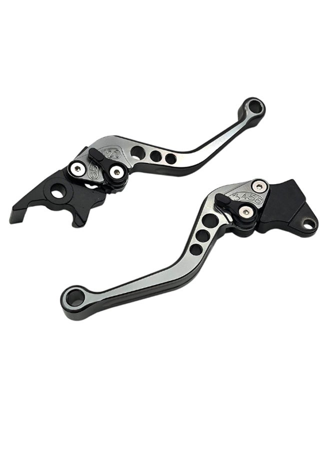 Generic 2-Piece Electrical Bike Handles Clutch Lever Set 
