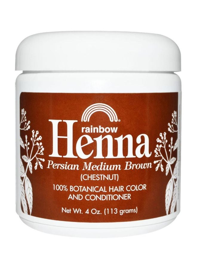 Rainbow Botanical Hair Color and Conditioner Persian Medium Brown Chestnut 