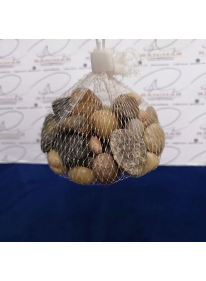 Small Colored Stones Brown/White 10x10centimeter - Image 3