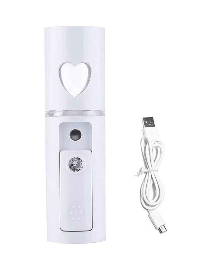 Portable USB Rechargeable Air Humidifier 1.5W White - Image 1