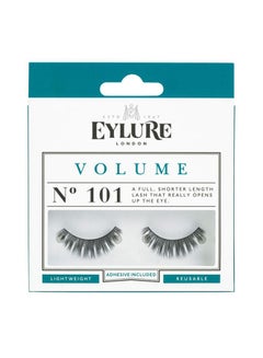 EYLURE Volume Plus Strip False Eyelashes 101 Black 
