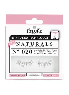EYLURE Naturalite False Eyelashes 020 Black 