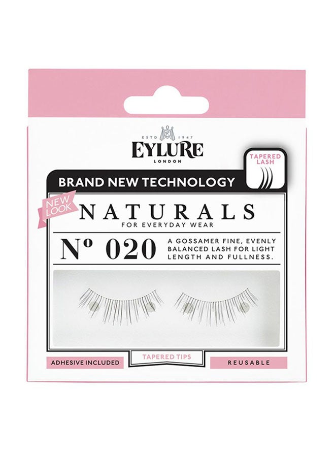 آي لور رموش صناعية ناتشوراليت 020 أسود