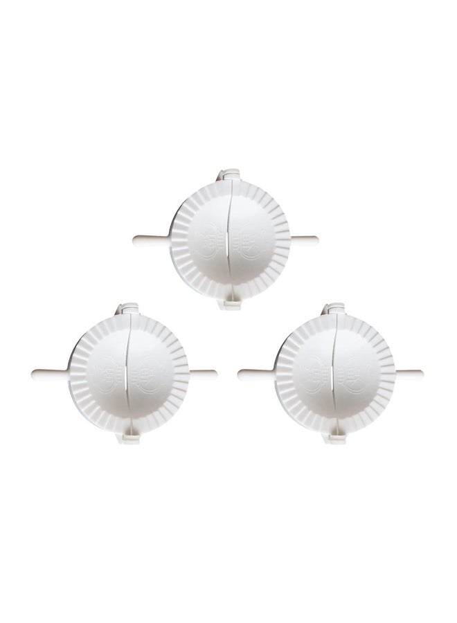 إيفريتش طقم قوالب لصنع الدمبلنغ مكوّن من 3 قطع أبيض 99جرام - Image 1