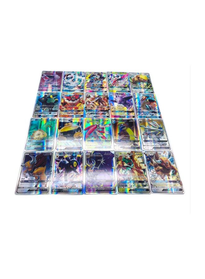 مس تيارا طقم بطاقات طاقة ميجا ترينر EX GX  من 100 قطعة طراز mtkapai3 - Image 5