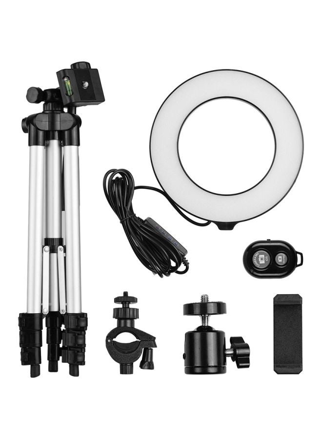 Three-Phone Live Streaming Lighting Kit White/Black - Image 1