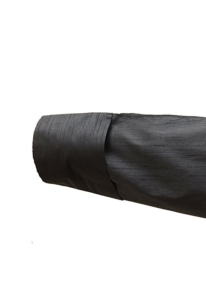 Leaf Design Abaya Black  - Image 3