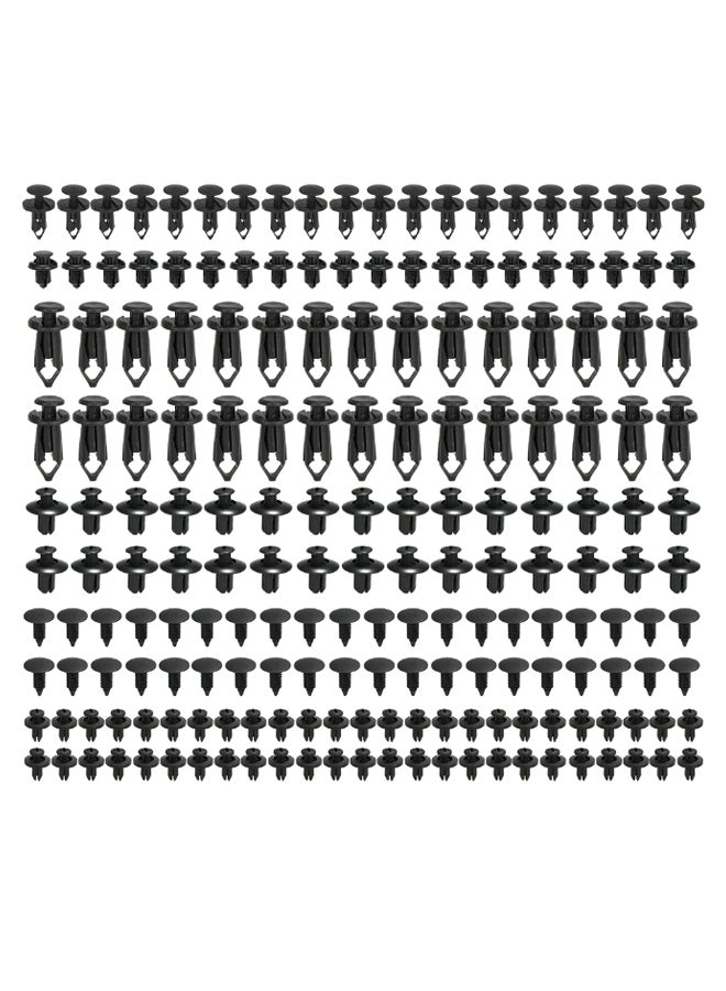 Generic 190-Piece Bumper Fastener Rivet Clip Set 
