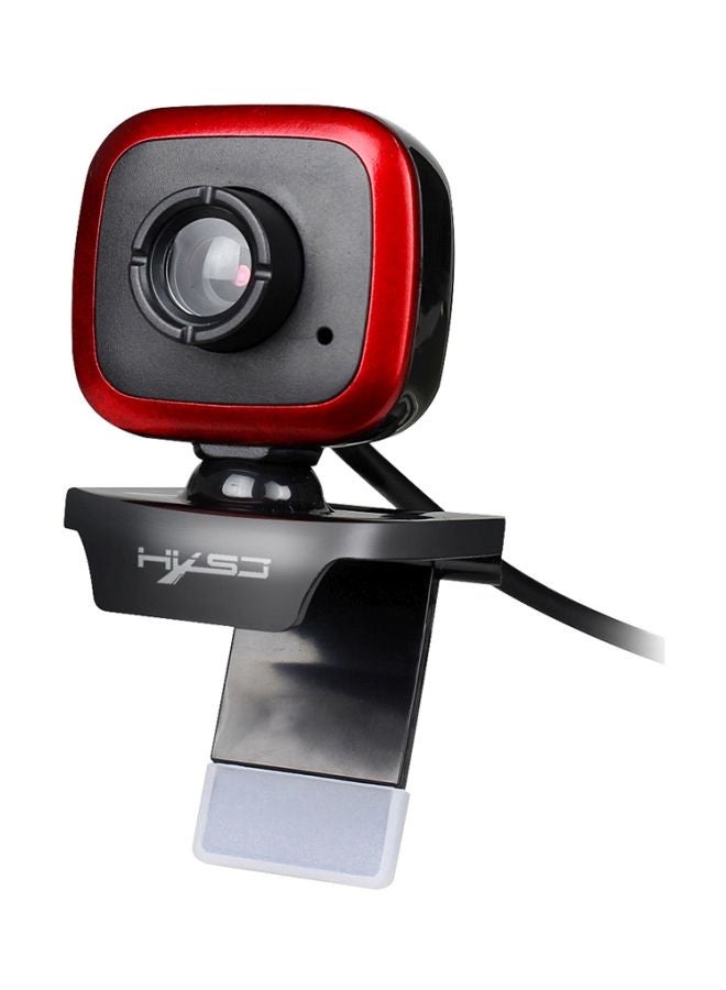 HXSJ USB Webcam Black/Red  - Image 2