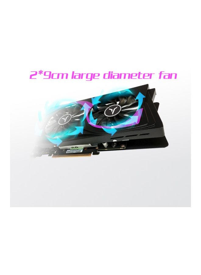 yeston GTX1660 Super-6G D6 Graphic Card Black/Purple  - Image 5