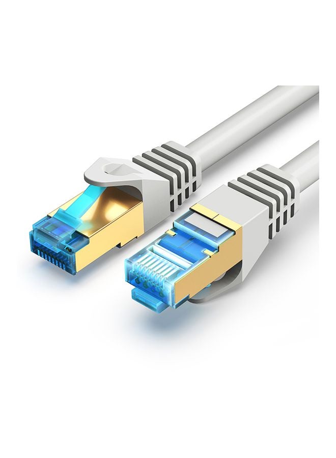 فينشن كابل شبكة كات 7 طراز RJ45 أبيض  - Image 1