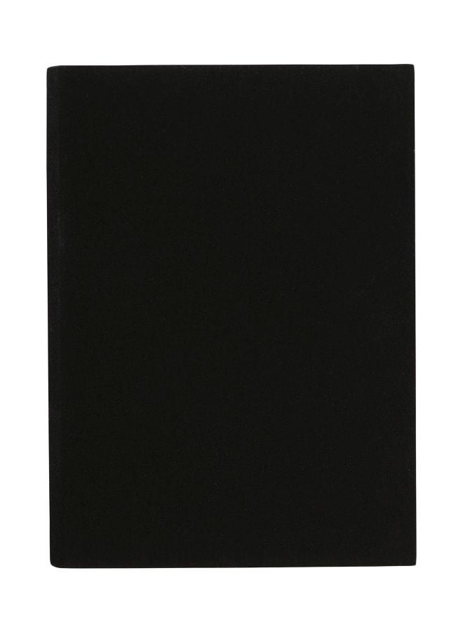 A5 Ruled Notebook Black