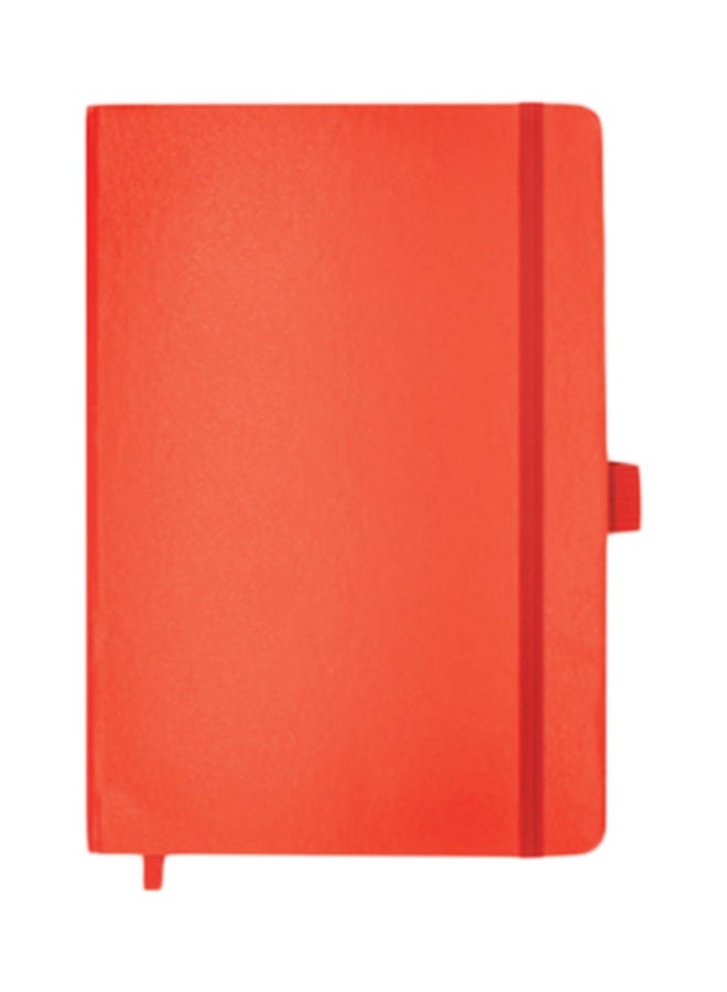 MTC A5 Hard Cover Notebook Red 