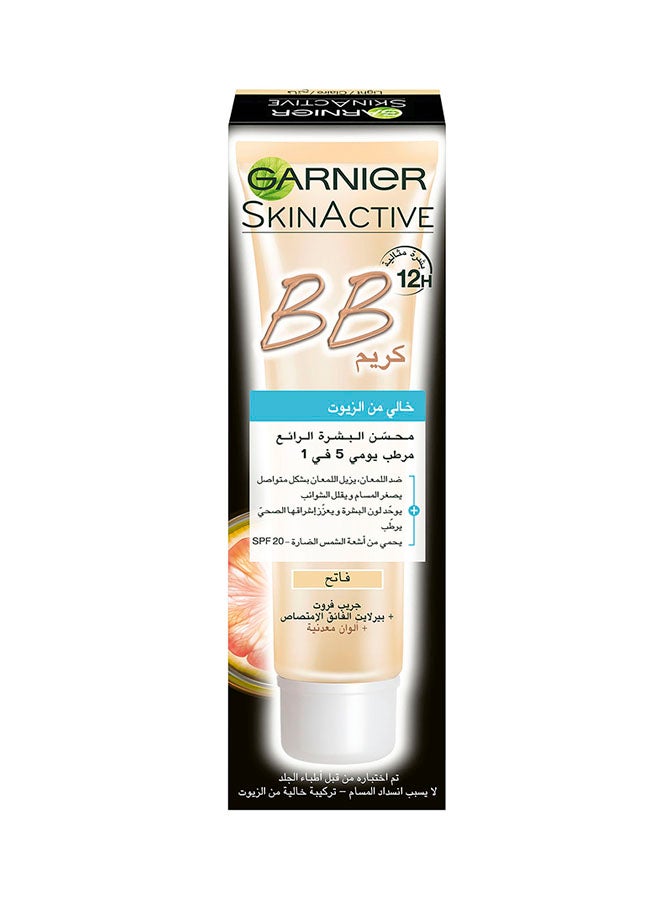 غارنييه - كريم بي بي سكين أكتيف خالي من الزيوت فاتح - Image 1
