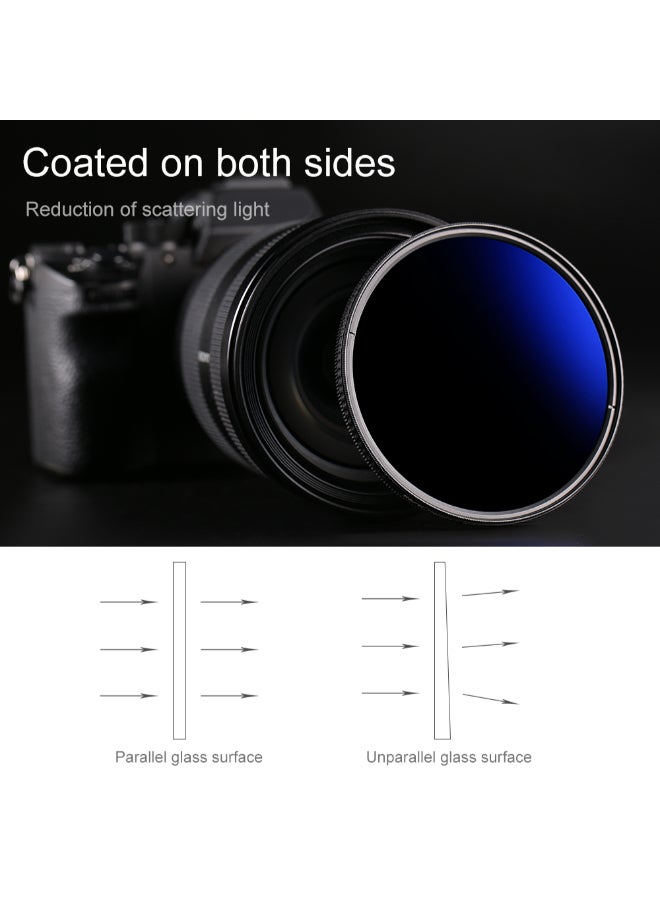 K&F Concept 2-In-1 Waterproof Scratch-Resistant Ultra Clear ND8 And CPL Neutral Density Filter Black  - Image 4