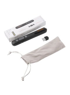 Viboton Multimedia Wireless Laser Pointer PPT Flip Remote Control Pen Black  - Image 1