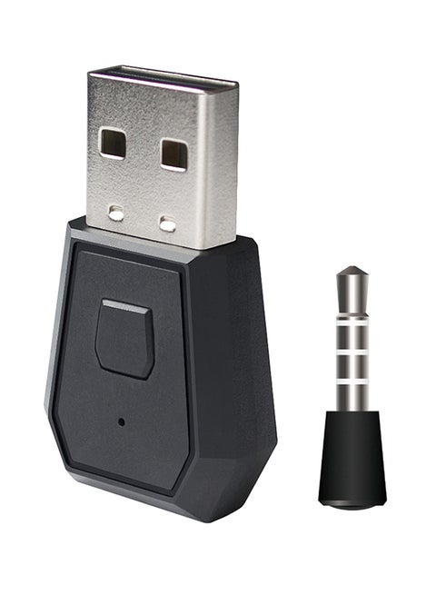 BT Wireless Headset USB Adapter For PS4 Black