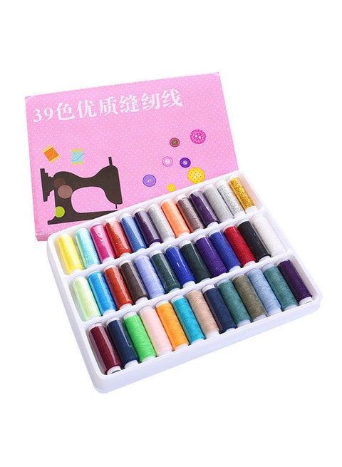 Polyester Sewing Thread Multicolour 30 x 25 x 3centimeter