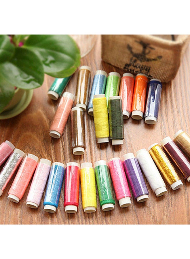 Polyester Sewing Thread Multicolour 30 x 25 x 3centimeter