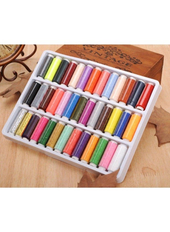 Polyester Sewing Thread Multicolour 30 x 25 x 3centimeter