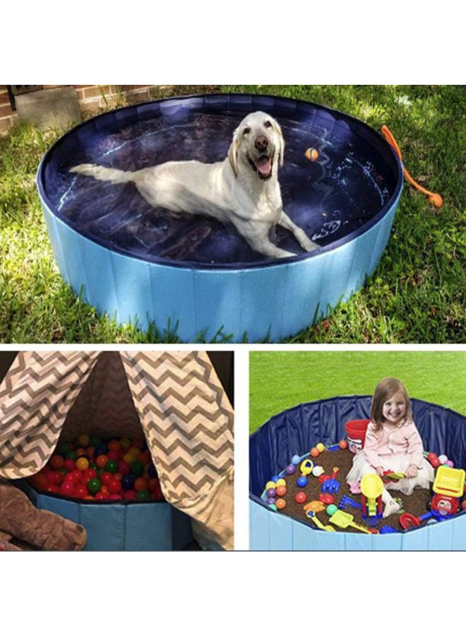 حوض سباحة للحيوانات الأليفة قابل للطي أزرق 80 x 20Ø³Ù†ØªÙŠÙ…ØªØ± - Image 4
