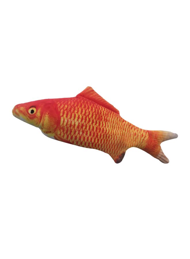 Realistic Plush Simulation Electric Doll Fish Red 28 x 5 x 14cm - Image 2