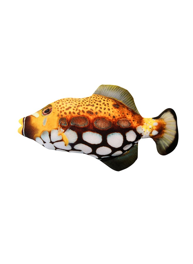 Realistic Plush Simulation Electric Doll Fish Multicolour 28 x 5 x 14centimeter - Image 1