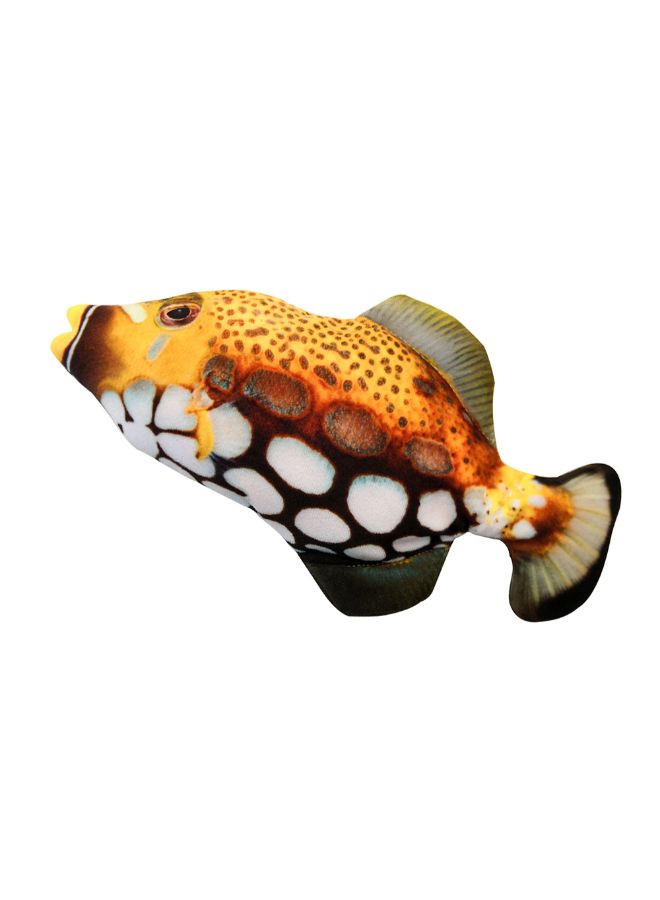 Realistic Plush Simulation Electric Doll Fish Multicolour 28 x 5 x 14centimeter - Image 2