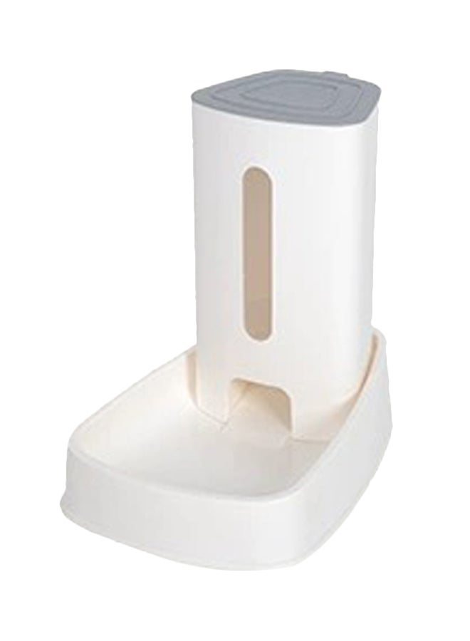 Automatic Pet Feeder Food Dispenser White 35 x 20 x 30cm - Image 1