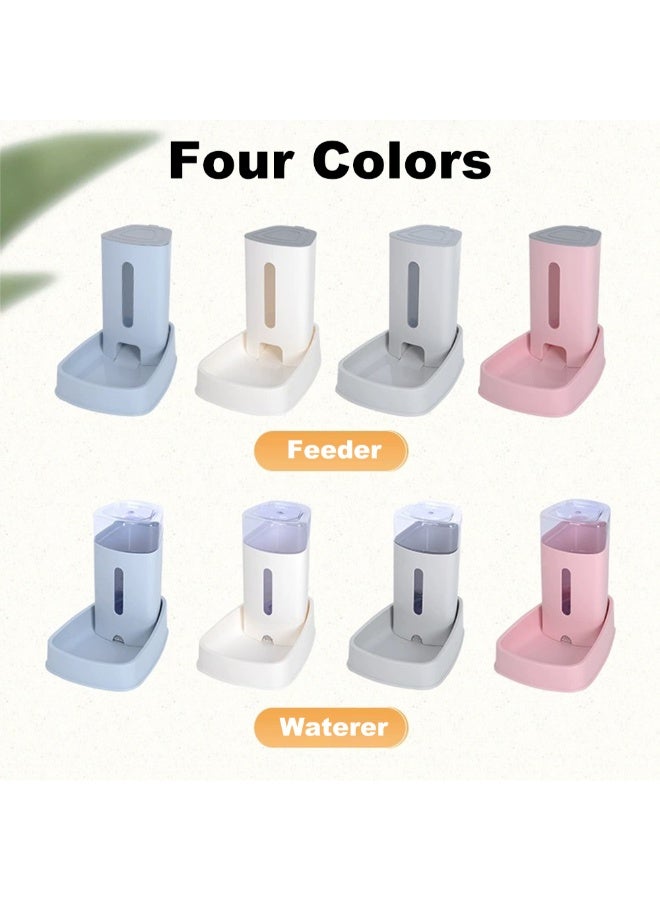Automatic Pet Feeder Food Dispenser White 35 x 20 x 30cm - Image 2