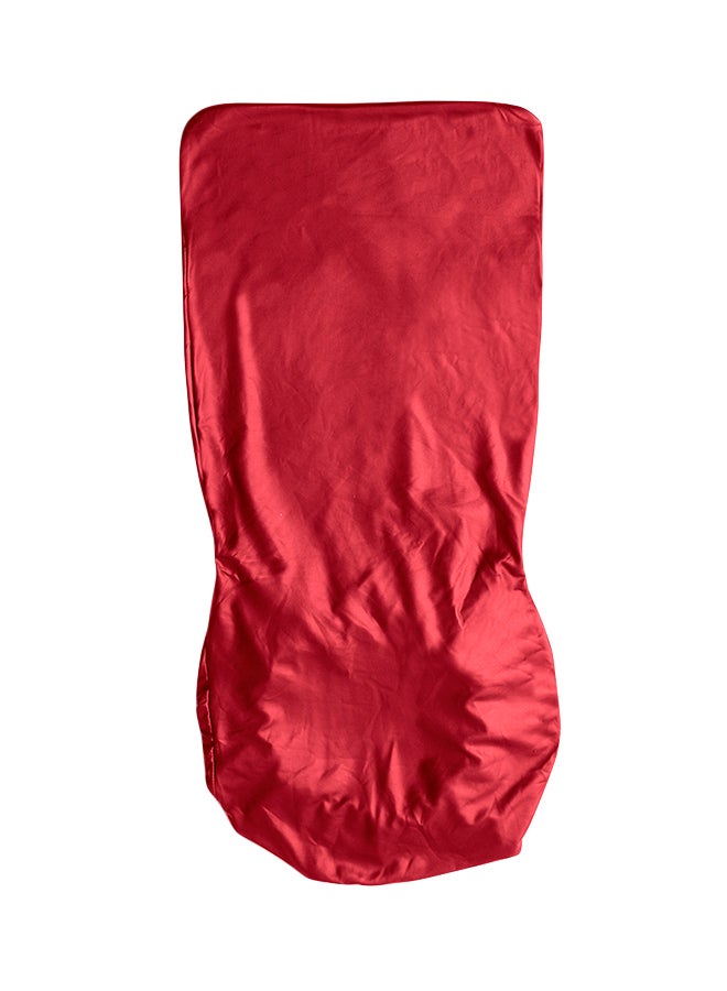 غطاء كرسي عالي التمدد وقابل للإزالة أحمر 35 x 8 x 35سم - Image 1