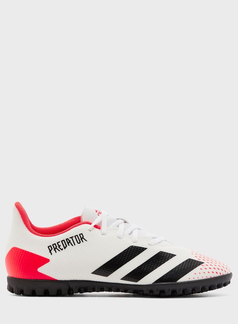Predator 20.4 TF Football Shoes White-orange
