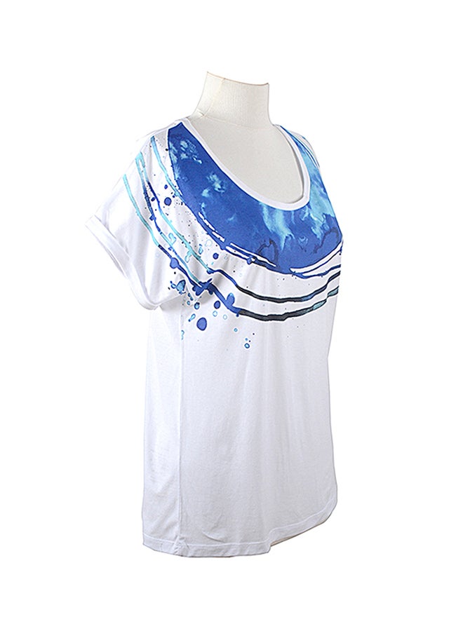 Biggdesign - Special Artist Design Printed T-Shirt White - Image 1