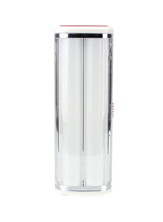 Rechargeable Emergency Lantern  Bright LED Light with Charge Indicator and Builtin Battery  Solar Charge Function  Overcharge Protection  With Continuous Working Time 3 Hours SEL-719 Clear/Silver - v1592460172/N35253137A_1