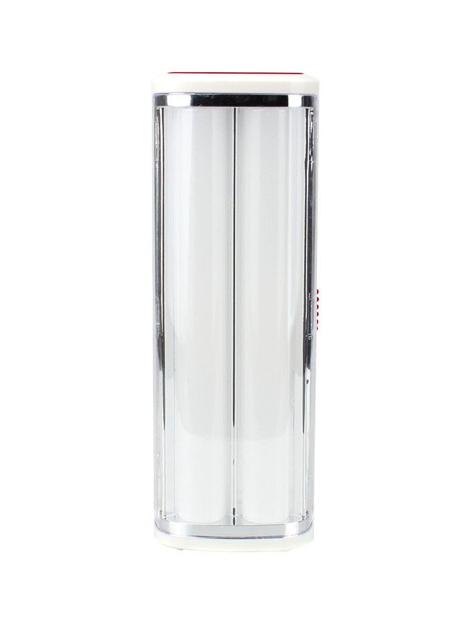 SONASHI Rechargeable Emergency Lantern  Bright LED Light with Charge Indicator and Builtin Battery  Solar Charge Function  Overcharge Protection  With Continuous Working Time 3 Hours SEL-719 Clear/Silver  - Image 1