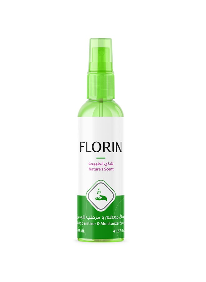 Sedr Al-Khaleej Perfumes - 12-Piece Florin Nature's Scent  Hand Sanitizer Spray 125ml - Image 1