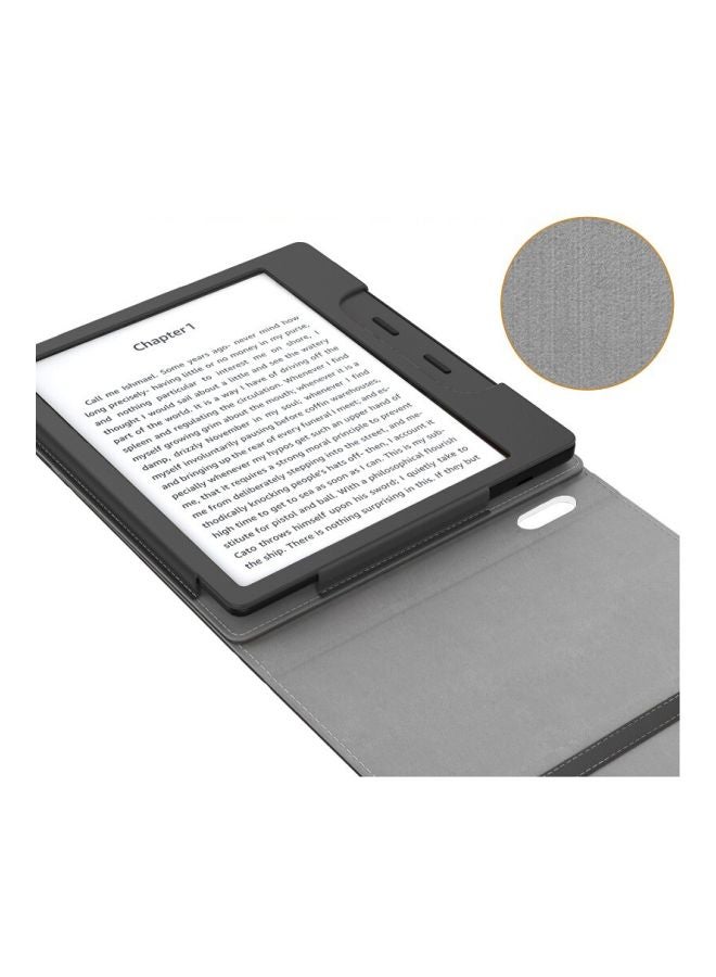 Generic - Flip Cover For Kindle Oasis 10th Generation (2018) Black - Image 1
