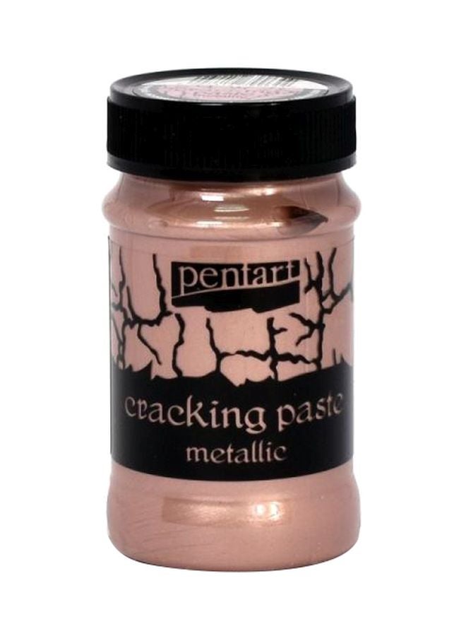 بينتارت معجون معدني للتشقق ذهبي وردي