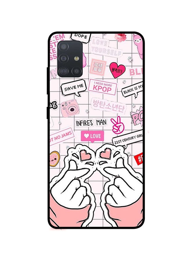 Protective Case Cover For Samsung Galaxy A51 Snap Love Tag